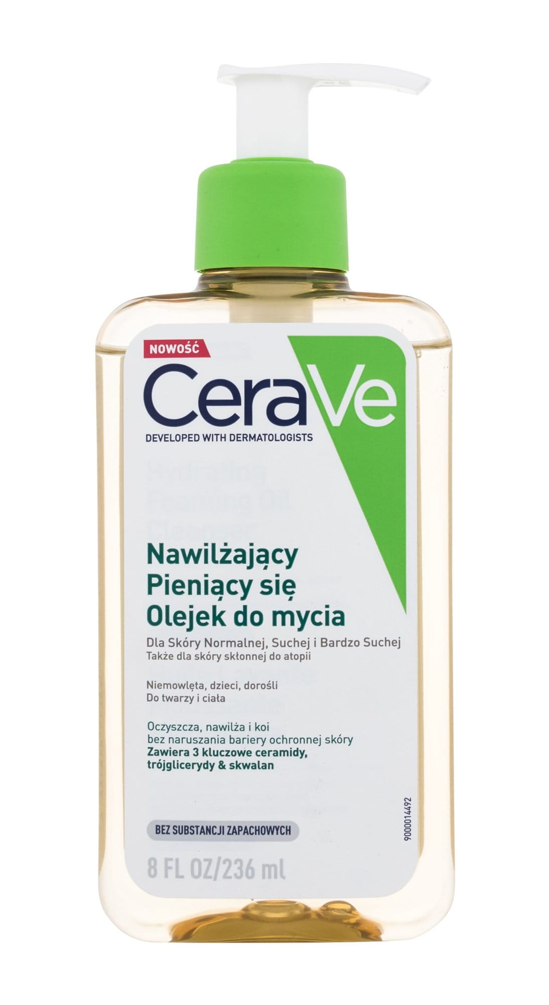 CeraVe Facial Cleansers Hydrating Foaming Oil Cleanser W Olejek oczyszczający 236ml-263730